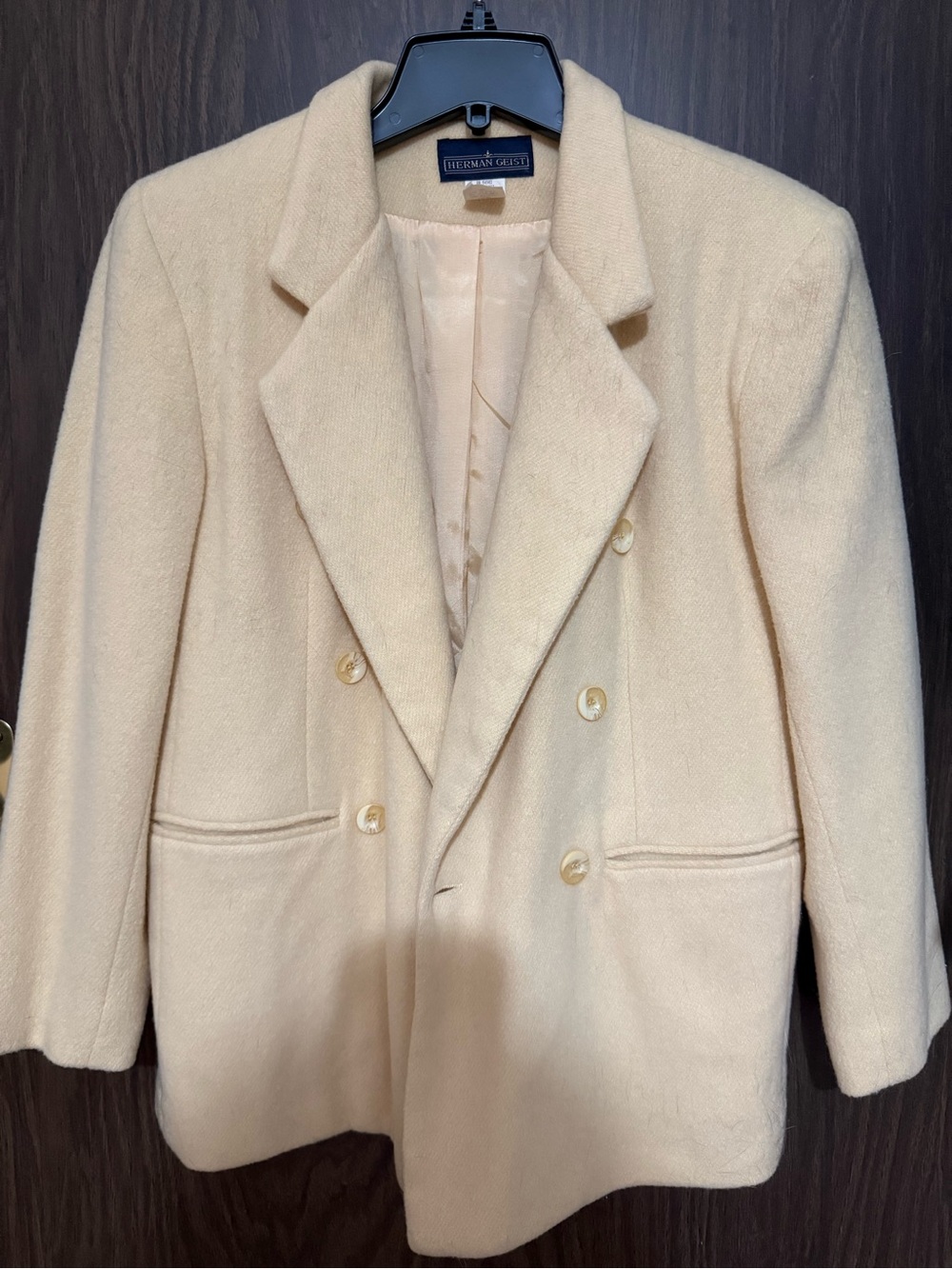 Women’s Vintage Double-Breasted Blazer